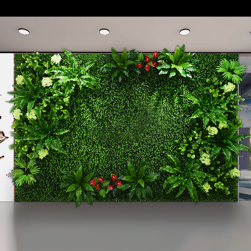 Dekorativní umělá krabice svislá zelená zahrada odolná živá tráva zeď pro zahradu dodavatel svatební výzdoba zahradnictví Zdravotní dekorace