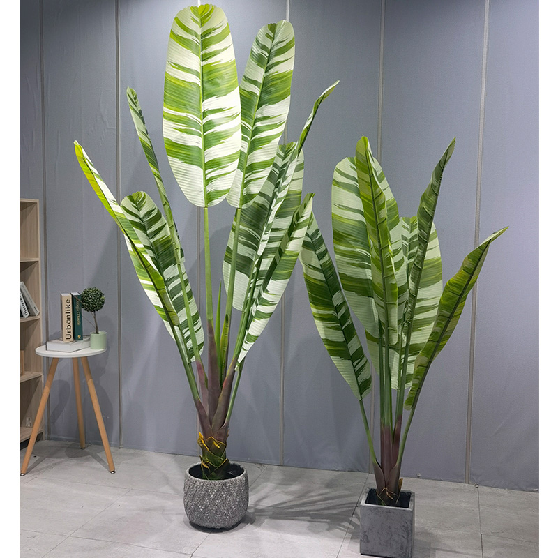 [Krása banánových dlaní] Umělý plastový banánový palma - vytvořenínové oblasti zeleně pro váš domov!